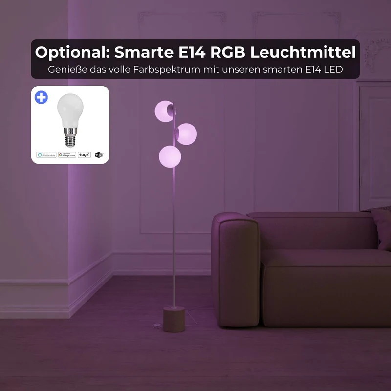Luxe design vloerlamp met travertin voet en warm diffuus licht – Avera