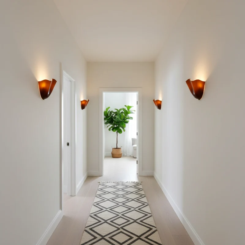 Design Wandlamp van Handgeblazen Glas – Sculpturale Wandverlichting voor Modern Interieur