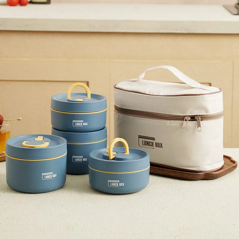 Thermische Lunchbox – Warmhoud Lunchbox van RVS voor Werk, School & Onderweg | Sansoti