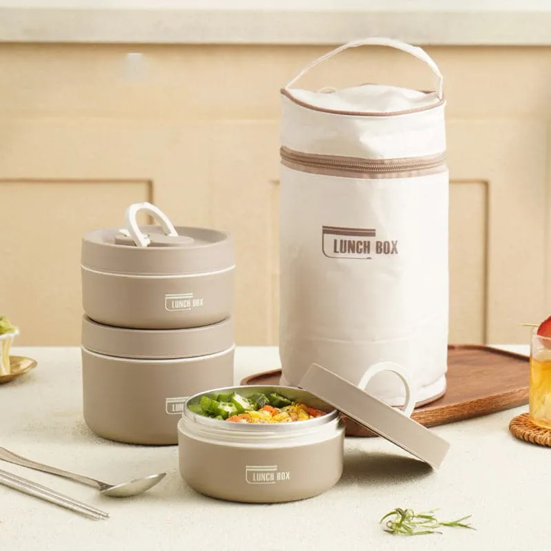 Thermische Lunchbox – Warmhoud Lunchbox van RVS voor Werk, School & Onderweg | Sansoti