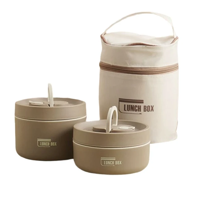 Thermische Lunchbox – Warmhoud Lunchbox van RVS voor Werk, School & Onderweg | Sansoti