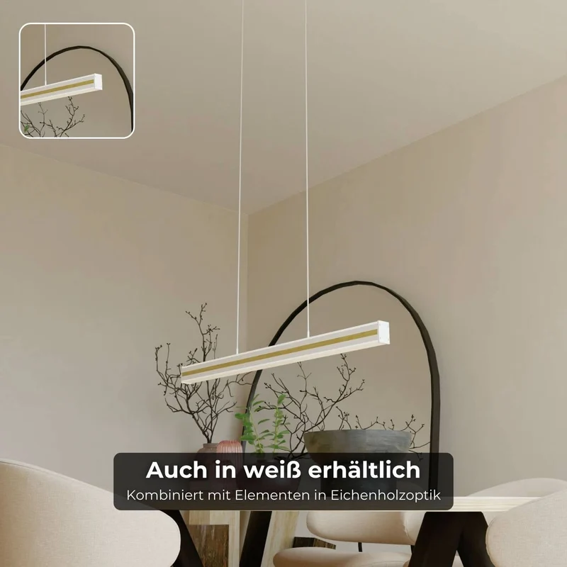 Extra warme design hanglamp 2200K met indirecte verlichting | Sansoti