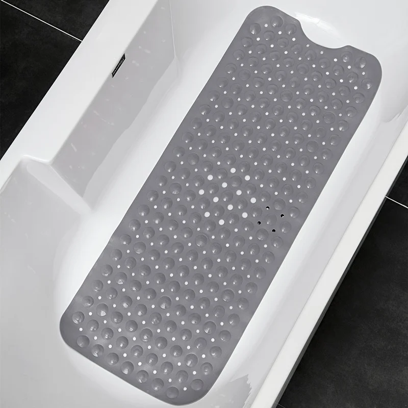 Antislip Badmat XL voor Douche en Bad – Extra Lange Veiligheidsbadmat met Zuignappen | Sansoti
