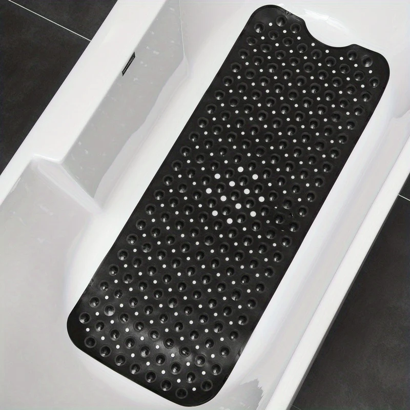 Antislip Badmat XL voor Douche en Bad – Extra Lange Veiligheidsbadmat met Zuignappen | Sansoti