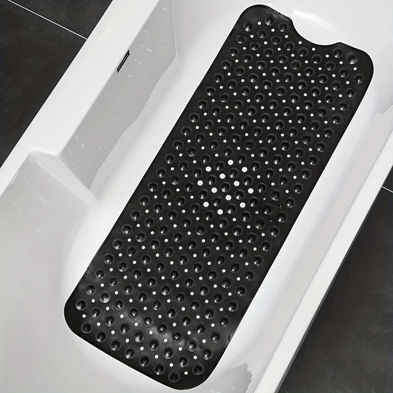 Antislip Badmat XL voor Douche en Bad – Extra Lange Veiligheidsbadmat met Zuignappen | Sansoti