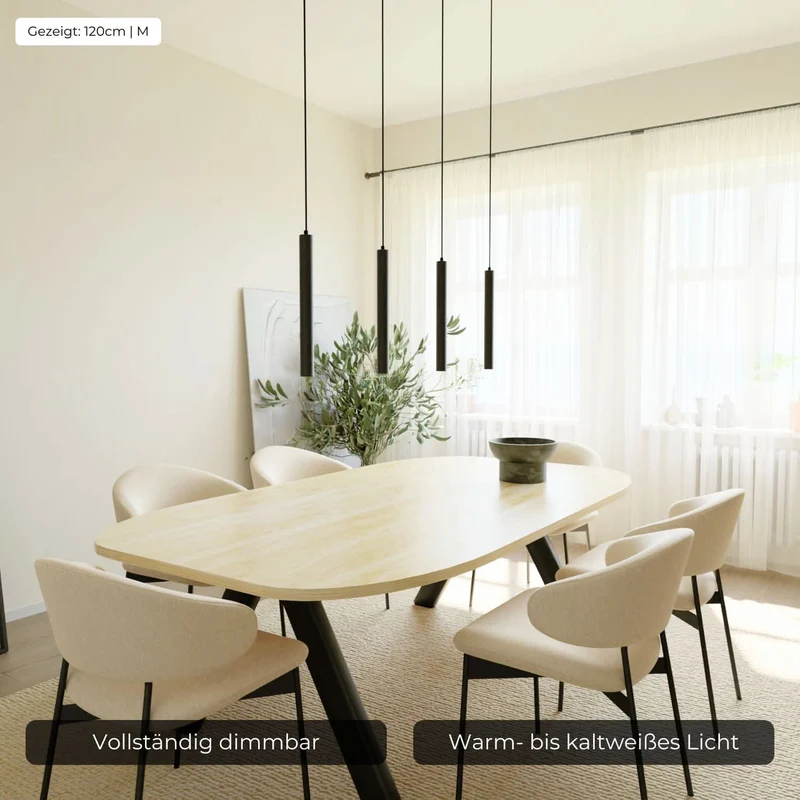 Moderne design hanglamp met verstelbare lichtkoppen | Sansoti
