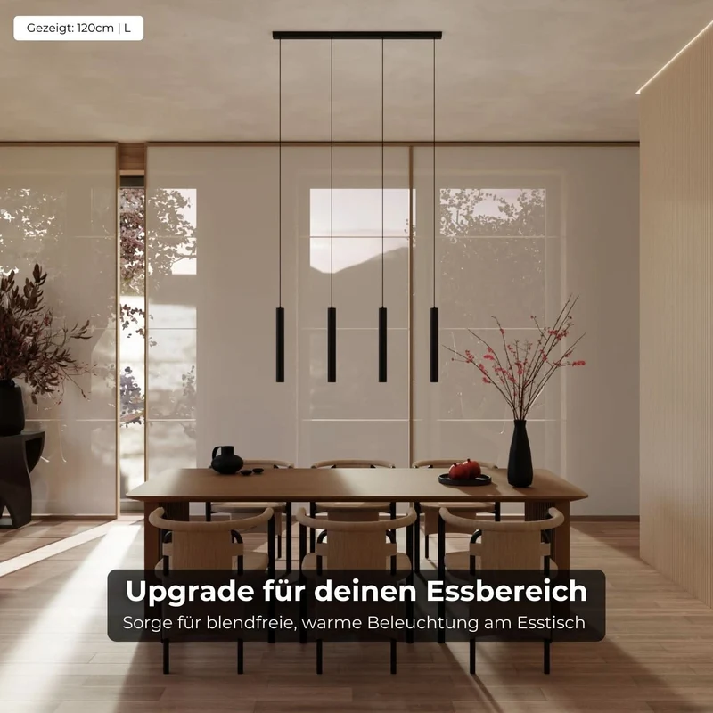 Moderne design hanglamp met verstelbare lichtkoppen | Sansoti