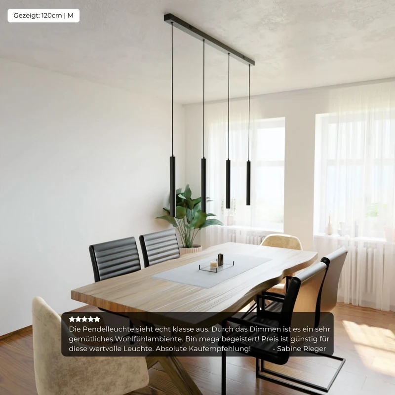 Moderne design hanglamp met verstelbare lichtkoppen | Sansoti