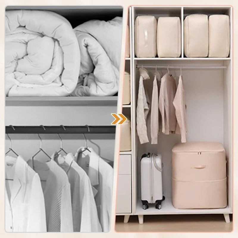 Compressie opbergtas voor kleding – ruimtebesparende reis organiser voor koffer en kast
