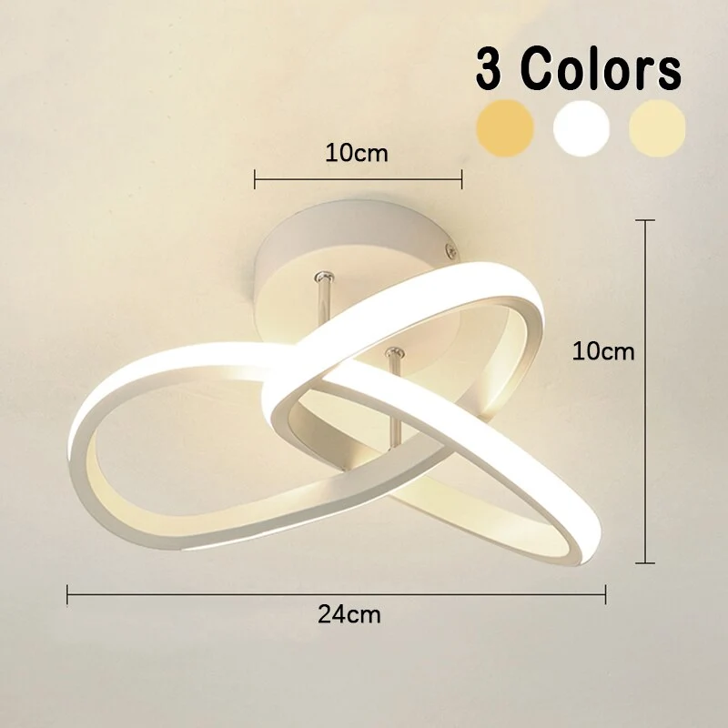 LED Plafondlamp met Verstelbare Armen – Dimbare Moderne Plafondverlichting | Sansoti