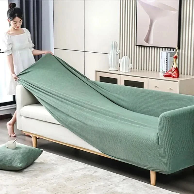 Bankbeschermer met Antislip – Luxe Geribde Bankhoes voor Bescherming & Comfort | Sansoti