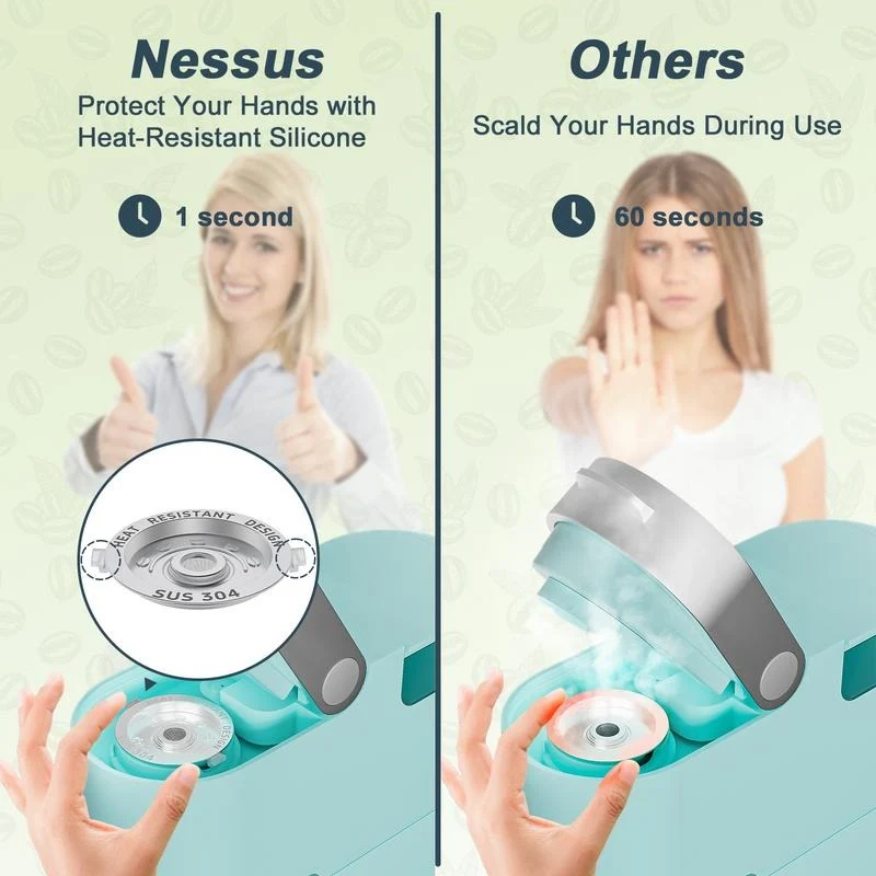 Herbruikbare Koffiecapsule RVS Micro Mesh Nespresso Compatibel Duurzaam Barista | Sansoti