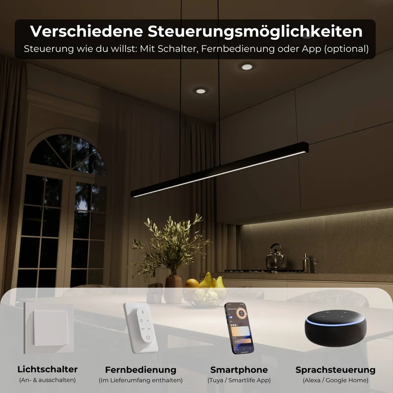Lunara Design Hanglamp – Moderne Pendellamp met Tijdloos Design & Sfeervolle Verlichting | Sansoti