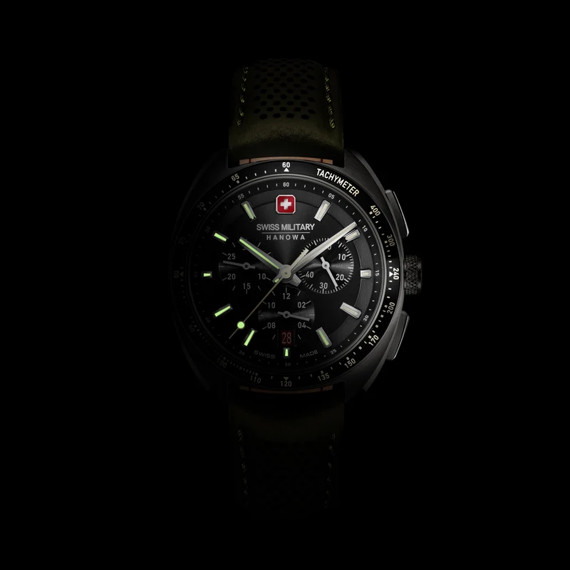 Swiss Military Hanowa Defender SMWGC0003340 Herren • Saphirglas • Chronograph 10 ATM