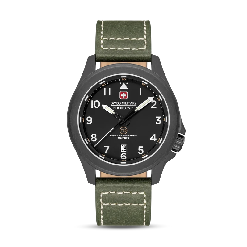 Swiss Military Hanowa Fieldmaster SMWGB0005240 Herren • Tritium-Leuchtröhren • Saphirglas Swiss Made