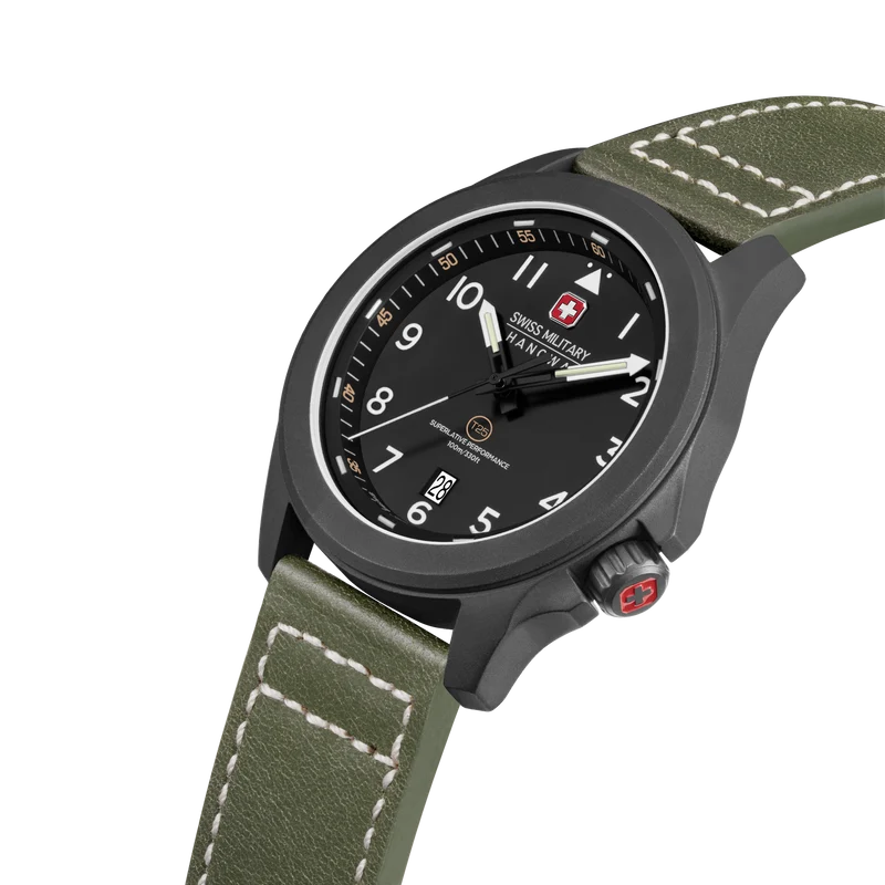 Swiss Military Hanowa Fieldmaster SMWGB0005240 Herren • Tritium-Leuchtröhren • Saphirglas Swiss Made