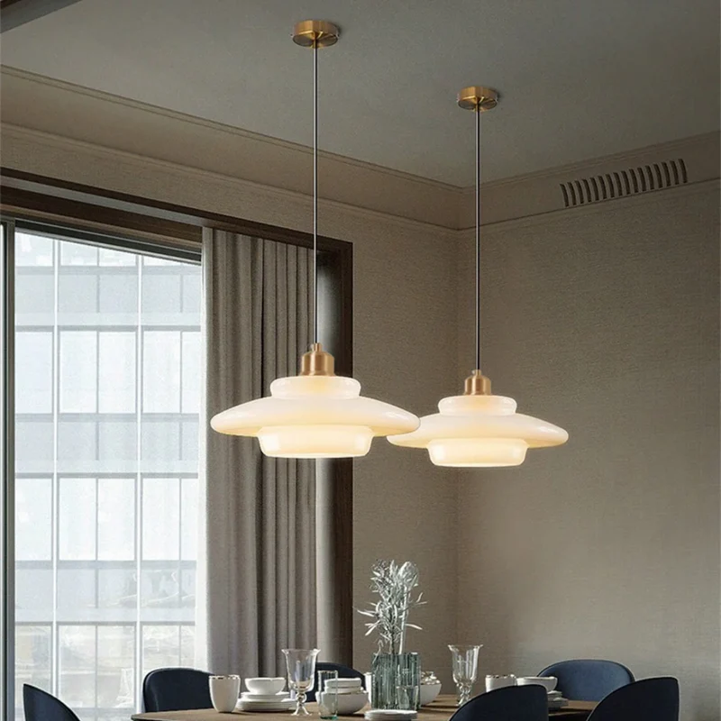 Hanglamp Glas E27 Goud Rond Woonkamer Eettafel Keuken Organisch Design Sfeerverlichting Modern Interieur | Sansoti