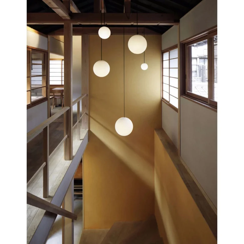 Hanglamp Messing Melkglas Plafond Minimalistisch Modern Scandinavisch Hal Eettafel Nachtkastje | Sansoti