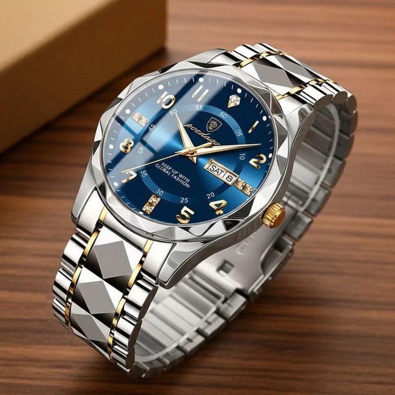 Titanium Sporthorloge met Verstelbare Band Waterdicht Design voor Actieve Levensstijl en Dagelijks Gebruik | Sansoti