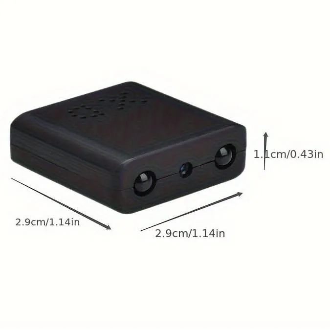 Compacte Full HD Beveiligingscamera met Nachtzicht en Bewegingsdetectie Binnen Buiten voor Huis Kantoor | Sansoti