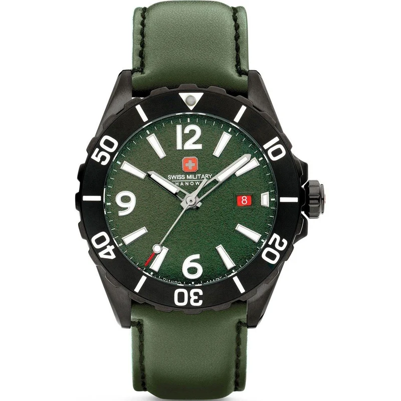 Swiss Military Hanowa Land SMWGB0000251 Herren Armbanduhr Schwarz • Carbon Peak • Quarzwerk