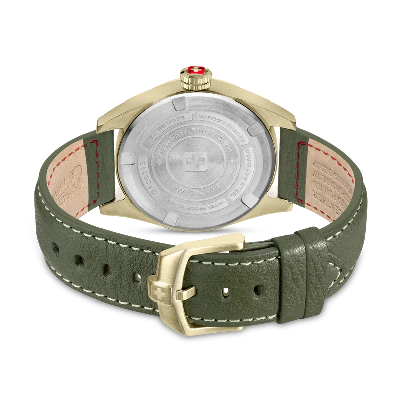 Swiss Military Hanowa Greyhound SMWGA0001505 Herren Armbanduhr Schwarz • Saphirglas • 10 Bar Wasserdicht