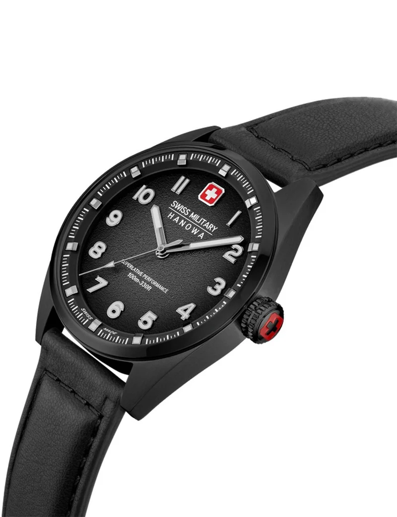 Swiss Military Hanowa Greyhound SMWGA0001530 Herren • Edelstahlgehäuse • 10 ATM Wasserdicht