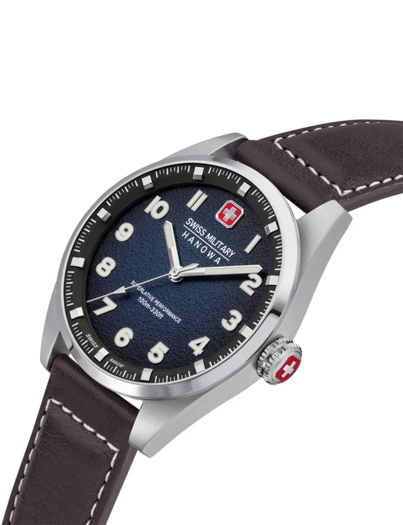Swiss Military Hanowa Greyhound SMWGA0001502 Herrenuhr • Automatikwerk • 10 ATM Wasserdicht