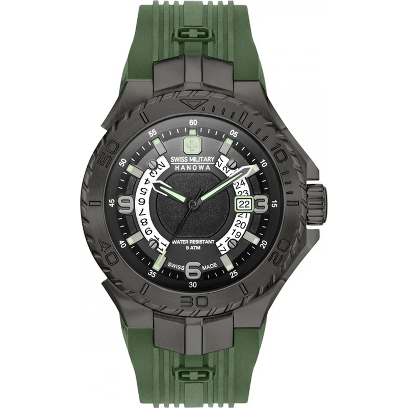 Swiss Military Hanowa Aqua Seaman 06-4327.13.007.06 Herrenuhr • Edelstahlgehäuse • Schweizer Qualität