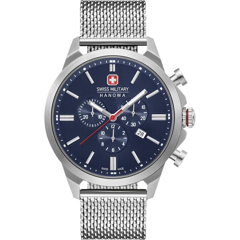 Swiss Military Hanowa Chrono Classic II 06-3332.04.003 Herren • Chronograph • Mineralglas