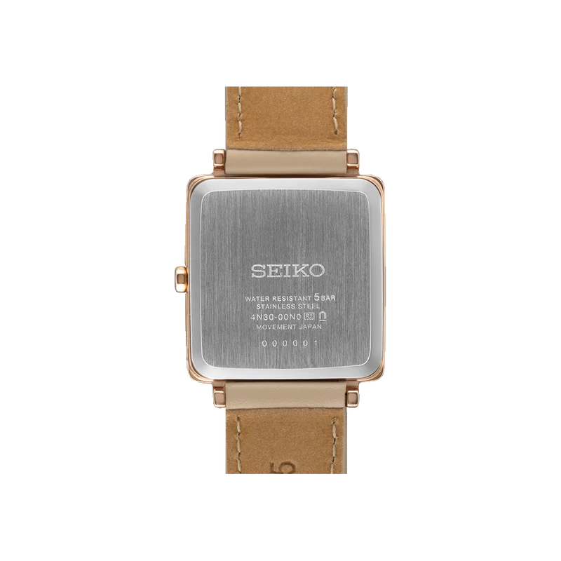 Seiko SWR114P1 Damenuhr Silber • Hardlex-Glas • 5 ATM Wasserdicht