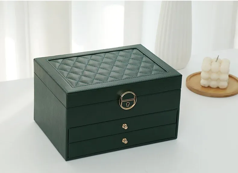 Luxe Sieradendoos met Meerdere Lagen – Elegante Opbergbox voor Sieraden | Sansoti