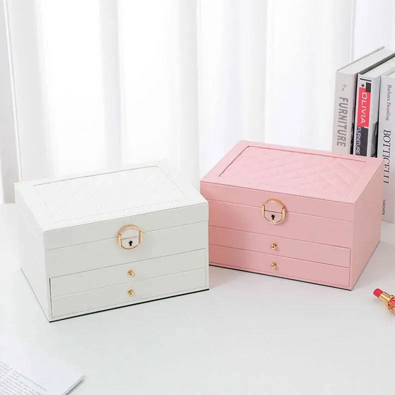 Luxe Sieradendoos met Meerdere Lagen – Elegante Opbergbox voor Sieraden | Sansoti
