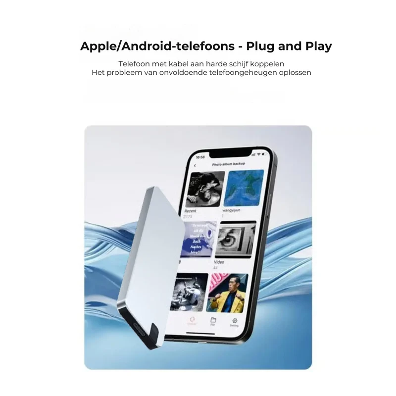 500GB USB Stick Externe Opslag Hoge Snelheid USB 3.0 Voor iPhone Android PC Mac Laptop Met Opvouwbaar Ontwerp En Compacte Draagbare Behuizing | Sansoti