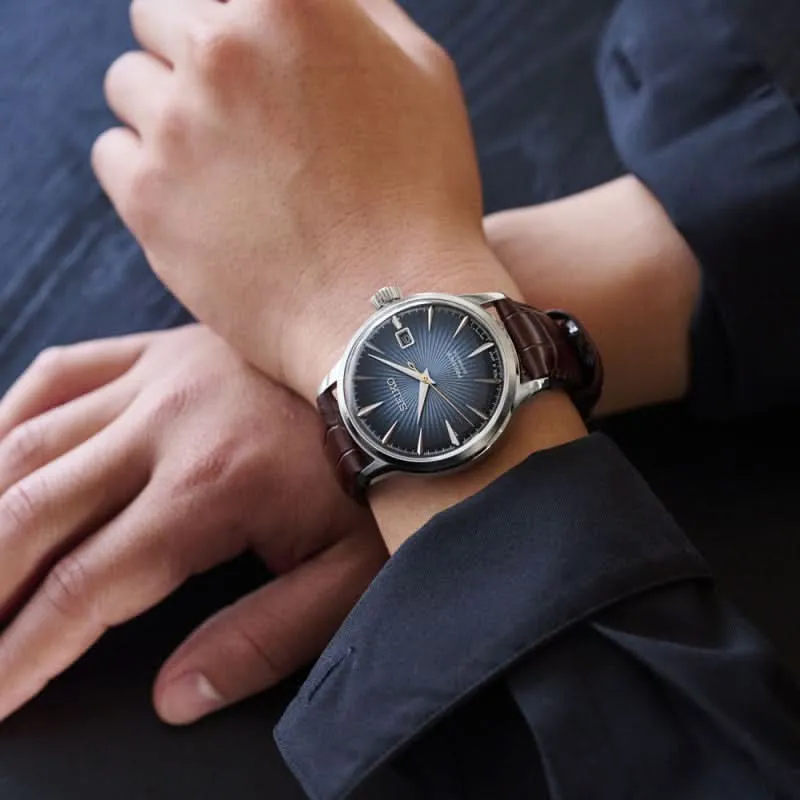 Seiko Presage SRPK15J1 Herrenuhr • Automatik Kaliber 4R35 • Elegantes Cocktail-Design