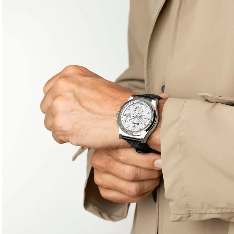 Festina Swiss Made F20060/1 Herrenuhr • Saphir • Chrono