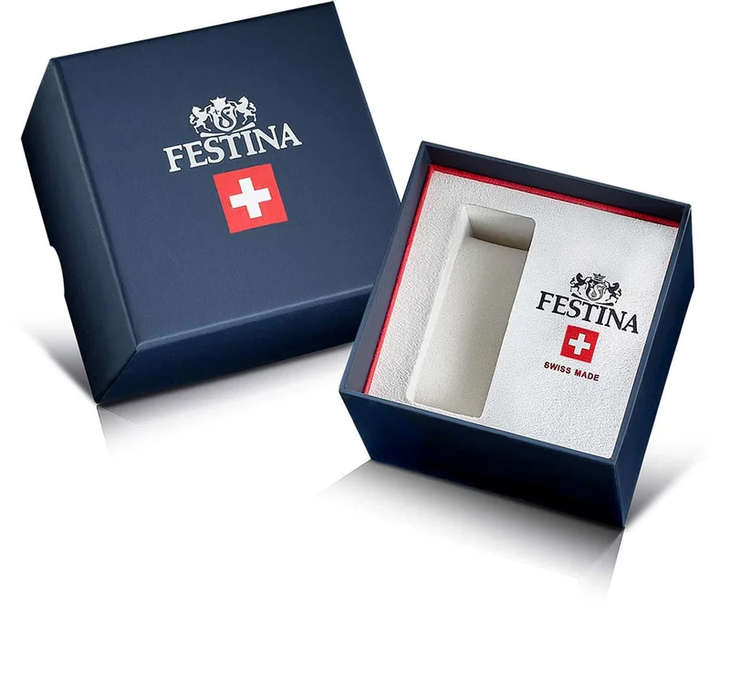 Festina Swiss Made F20060/1 Herrenuhr • Saphir • Chrono