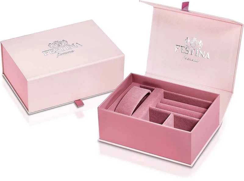 Festina Calendario Titanium F20697/1 Damenuhr • Leichtes Titan • 10 ATM