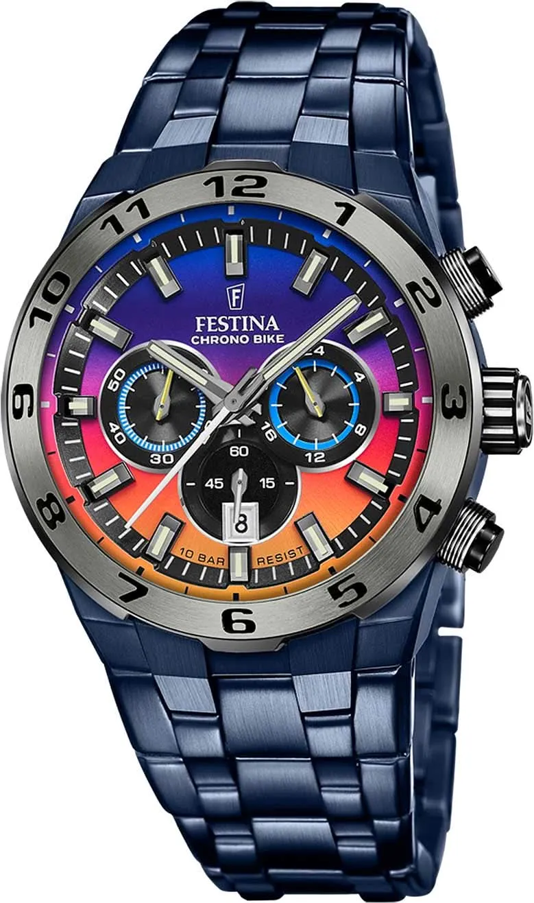 Festina Special Edition F20709/1 Herrenuhr • Chrono • 10 ATM