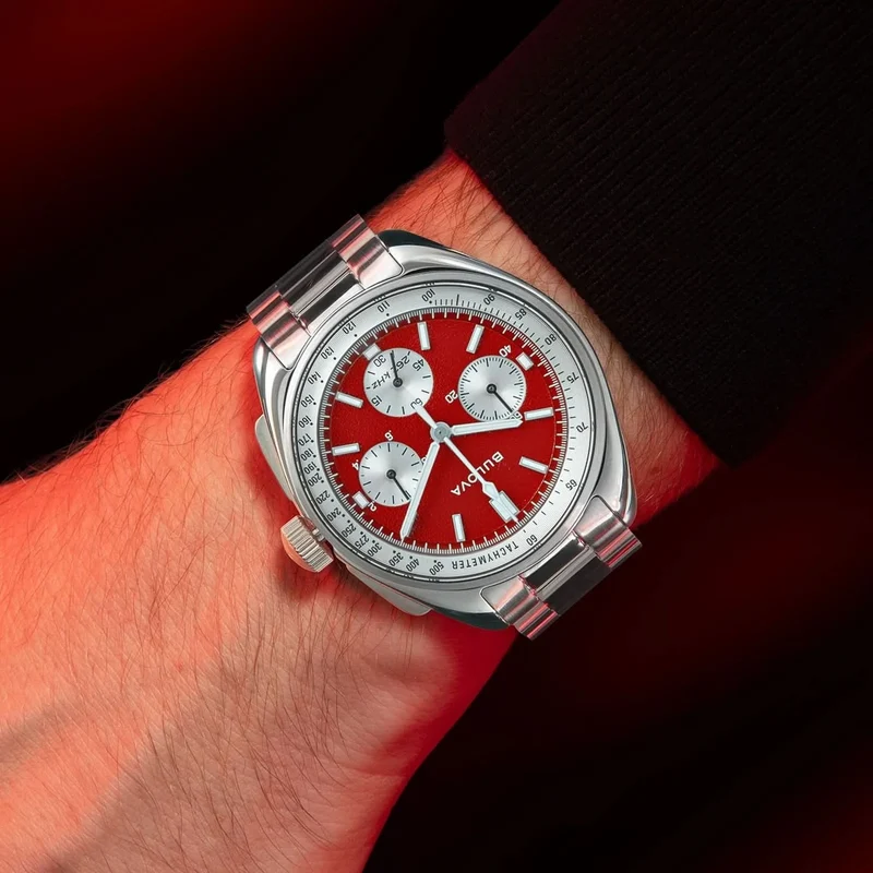 Bulova Lunar Pilot 96K115 Herrenuhr • 262 kHz Quarzwerk