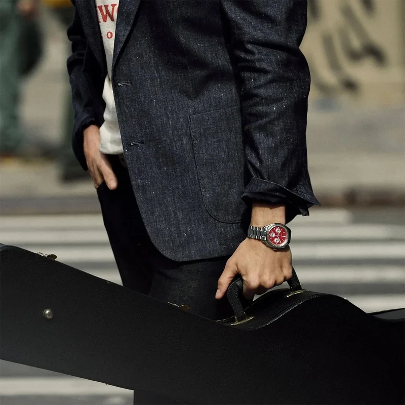 Bulova Lunar Pilot 96K115 Herrenuhr • 262 kHz Quarzwerk