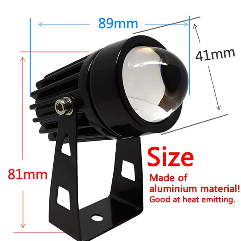 Moderne LED Wandlamp Voor Buiten En Binnen IP66 Aluminium Met Borosilicaatglas 220V Inclusief Lichtbron | Sansoti