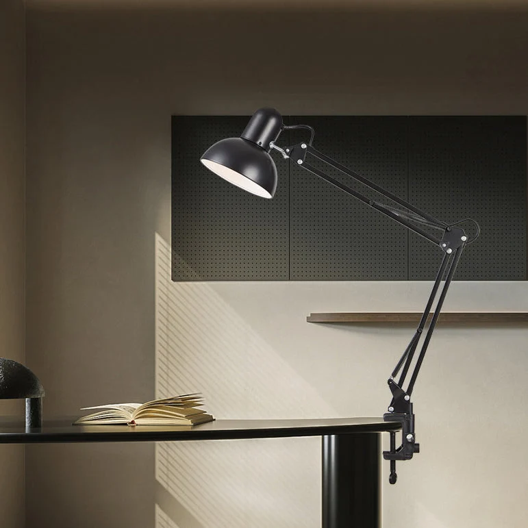 Minimalistische Design Tafellamp Van Metaal Met Strakke Vormgeving | Sansoti