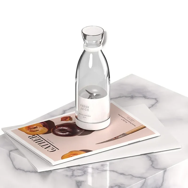 Draagbare elektrische blender en sapmaker voor smoothies, sappen en shakes onderweg | Sansoti
