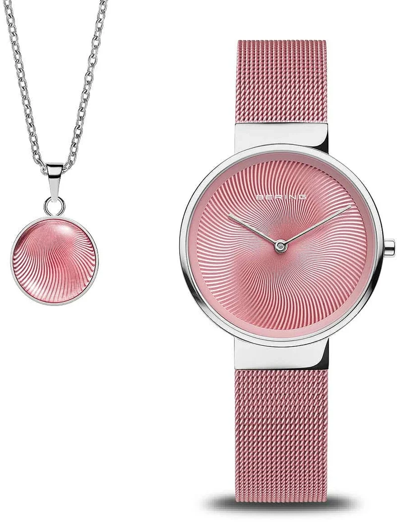 Bering Classic 19031-989-GWP Damenuhr • Saphirglas • Milanaise