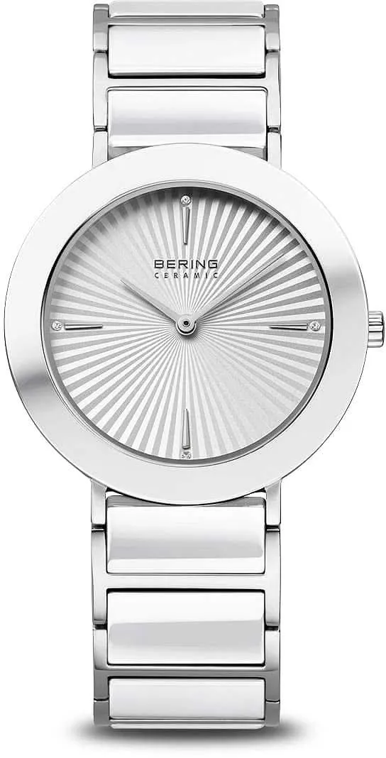 Bering Ceramic 11435-753 Damenuhr • Keramik • Saphirglas