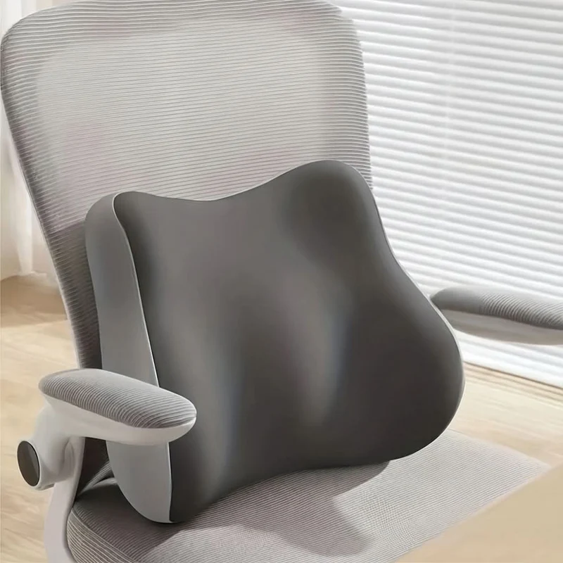 Draagbaar Lendenkussen Memory Foam Ergonomisch Rugsteun Bureaustoel Auto Thuis Reizen Comfort Onderrug | Sansoti