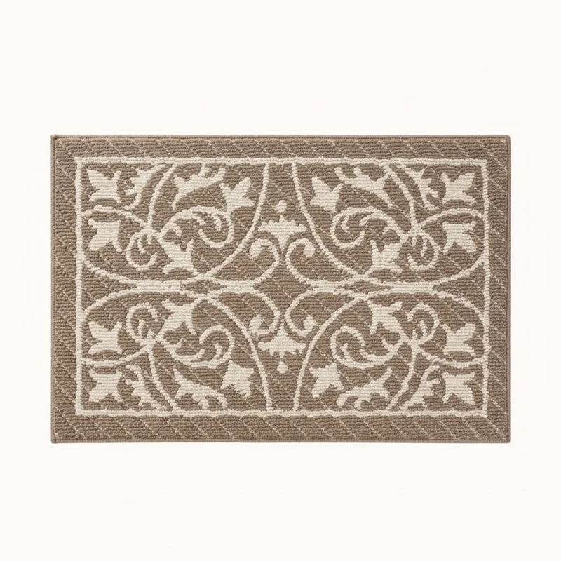 Laagdrempelige Antislip Deurmat Binnen 60x90cm Vuilopvangend Entree Tapijt Rubberen Grip Hal Ingang Vloermat | Sansoti