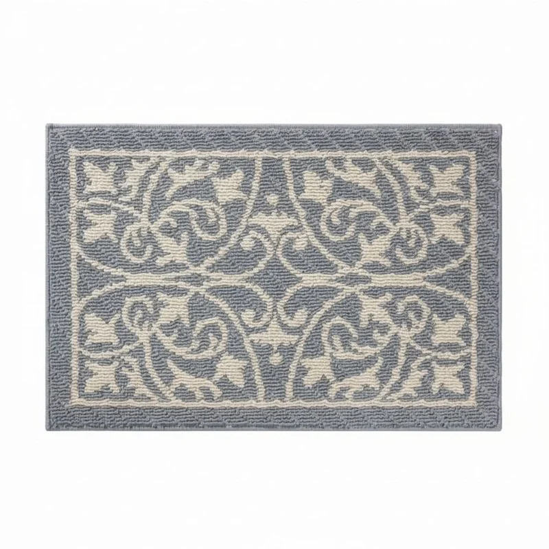 Laagdrempelige Antislip Deurmat Binnen 60x90cm Vuilopvangend Entree Tapijt Rubberen Grip Hal Ingang Vloermat | Sansoti