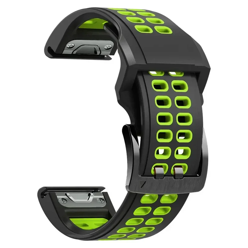 Siliconen Horlogeband QuickFit Systeem Ademend Verstelbaar 22mm 26mm Sporthorloge Smartwatch Polsband | Sansoti